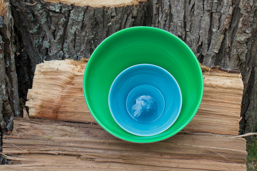 Leaf Green & Sky Blue set