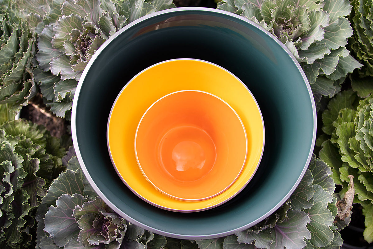 Smoke, Gold, Orange Nested Set