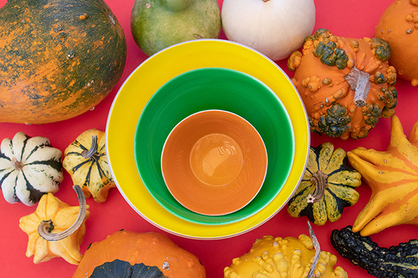 Yellow, Leaf, Orange Nested Set