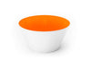 Orange handblown glass bowl. Made in the USA from Serve Kindness.