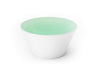 Celadon glass bowl handblown in the USA from Serve Kindness