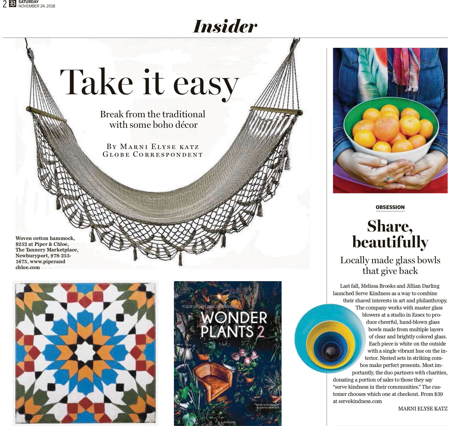 Share, beautifully article in the Boston Globe