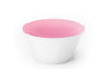 Pale Rose pink handblown glass bowl. Made in the USA from Serve Kindness.